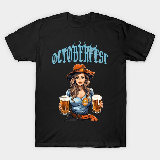 Octoberfest T-Shirt by TooplesArt